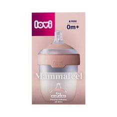 LOVI Mammafeel Bottle 0m+ otroška steklenička, ki spominja na materine dojke 150 ml