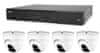 Komplet kamer 1x NVR AVH1109 in 4x 2MPX IP Dome kamera DGM2203ASVSEP + 4x UTP kabel 1x RJ45 - 1x RJ45 Cat5e 15m!