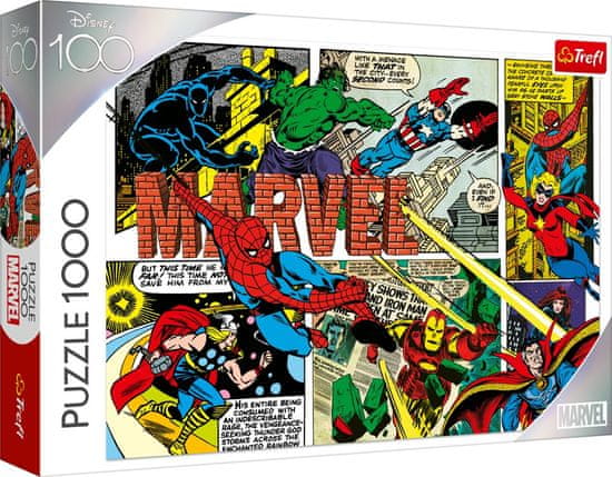 Trefl Puzzle Disney 100 let: Nepremagljivi Maščevalci 1000 kosov