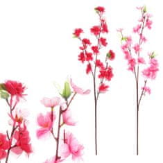 Autronic češnjevi cvetovi, mešanica barv svetloba in temno roza. Umetna roža. KN5107