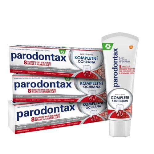 Parodontax Complete Protection Whitening Trio Set zobna pasta 3 x 75 ml