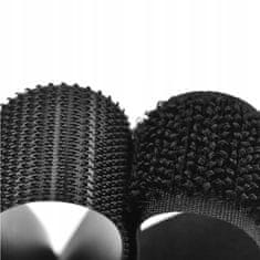 Malatec Univerzalni 5m samolepilni Velcro trak ježek 2,5cm črn