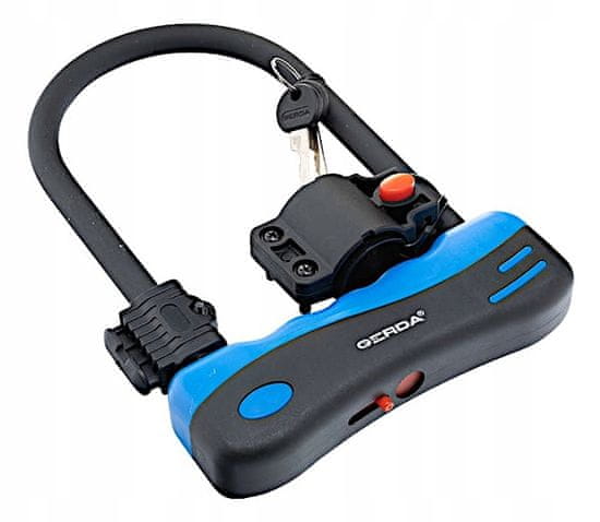 Gerda Protiukradljiva kolesarska ključavnica U-Lock Gerda Ultra 245/165S