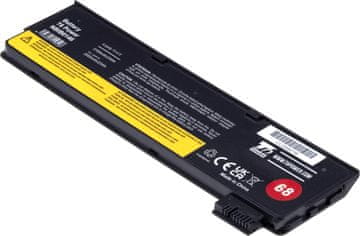T6 power Baterija Lenovo ThinkPad T440s, T450s, T460p, T470p, T550, P50s, 68, 2100mAh, 24Wh, 3celice