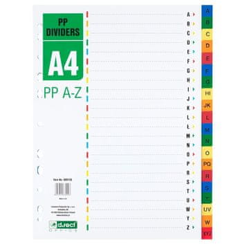 Leviatan Pregradni karton a-z a4 levia pvc 009136