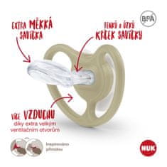 Nuk Happy Nights 6-18m 2pcs/BOX deklica - 6-18m
