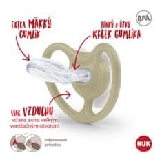 Nuk Happy Nights 6-18m 2pcs/BOX deklica - 6-18m