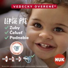 Nuk Happy Nights 6-18m 2pcs/BOX deklica - 6-18m