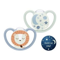 Nuk Happy Nights 6-18m 2pcs/BOX deček - 6-18m