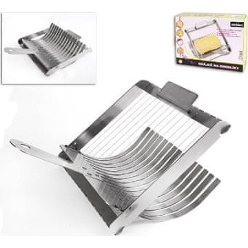 Orion Rezalnik za cmoke 21x21cm iz nerjavečega jekla