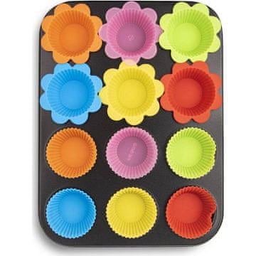 Orion model za mafine (za 12 kosov) + silikonski lončki za mafine (12 kosov)