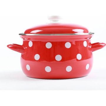 Belis Emajliran lonec Bela sfinga, premer 24 cm, prostornina 6,1 l -