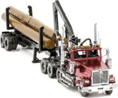 Metal Earth 3D sestavljanka Western Star 4900 Log Truck s prikolico (ICONX)