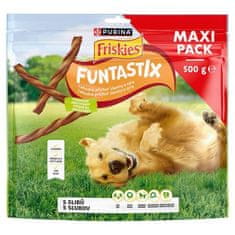 Friskies FUNTASTIX 500g slasten okus slanine in sira
