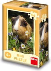 Dino Puzzle Živali - Gvinejski prašiček 54 kosov