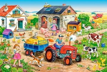Castorland Puzzle Farm Life MAXI 40 kosov