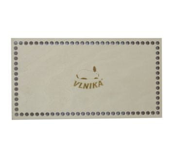Dno - pokrov iz vezanega lesa - 26x14 cm / luknje 6 mm