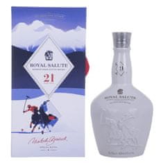 Royal Salute 21 Years Old THE SNOW POLO EDITION Blended Grain 46,5% Vol. 0,7l in Giftbox