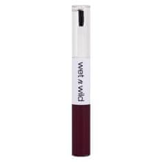 Wet n wild MegaLast Lock 'N' Shine Lip Color + Gloss šminka z glosom za ustnice 4 ml Odtenek dark wisteria