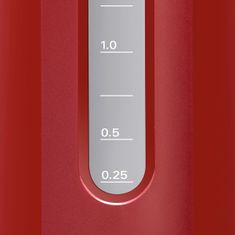 slomart grelnik vode bosch twk3a014 rdeča da nerjaveče jeklo plastika plastika/nerjaveče jeklo 2400 w 1,7 l