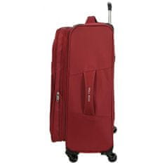Jada Toys Komplet tekstilnih potovalnih kovčkov ROLL ROAD ROYCE Red, 55-66-76cm, 5019424