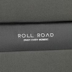 Jada Toys Tekstilni potovalni kovček ROLL ROAD ROYCE Grey, 55x40x20cm, 39L, 5019122 (majhen)