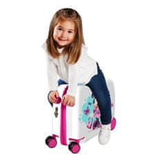Jada Toys Otroški potovalni kovček na kolesih / otroški voziček MINNIE MOUSE White, 34L, 4649862