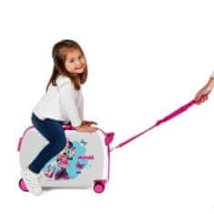 Jada Toys Otroški potovalni kovček na kolesih / otroški voziček MINNIE MOUSE White, 34L, 4649862