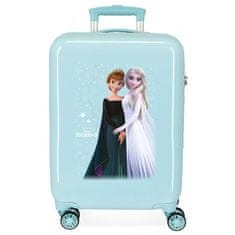 Jada Toys Luksuzni otroški potovalni kovček ABS DISNEY FROZEN Frosted, 55x38x20cm, 34L, 2431721
