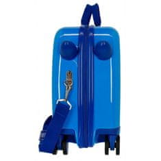 Jada Toys Otroški potovalni kovček na kolesih / otroški voziček DISNEY CARS Blue, 2049823