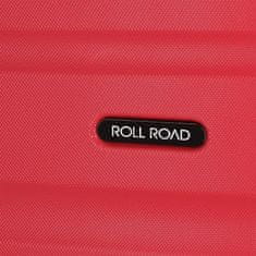 Jada Toys ABS Potovalni kovček ROLL ROAD FLEX Red, 65x46x23cm, 56L, 5849264 (srednje velik)
