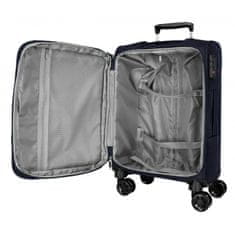 Jada Toys MOVOM Atlanta Azul, Komplet luksuznih tekstilnih potovalnih kovčkov, 77cm/66cm/55cm, 5318422