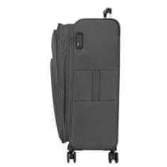 Jada Toys MOVOM Atlanta Grey, Komplet luksuznih tekstilnih potovalnih kovčkov, 77cm/66cm/55cm, 5318423