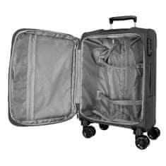Jada Toys MOVOM Atlanta Grey, Tekstilni potovalni kovček, 56x37x20cm, 34L, 5318623 (majhen)
