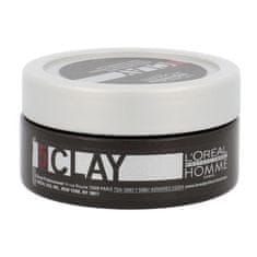 L’Oréal Homme Clay glina za oblikovanje las za močno učvrstitev 50 ml