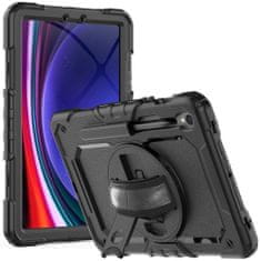 Tech-protect Solid 360 ovitek za Samsung Galaxy Tab S9 11'', črna
