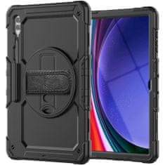 Tech-protect Solid 360 ovitek za Samsung Galaxy Tab S9 Plus 12.4'', črna