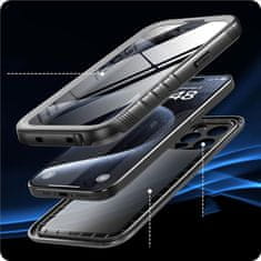 Tech-protect ShellBox IP68 ovitek za Samsung Galaxy S24 Ultra, črna
