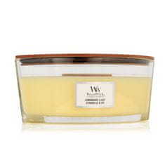 Woodwick Čoln z dišečimi svečami Lemongrass & Lily 453,6 g