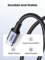 Ugreen 60W USB-C v USB-C polnilni kabel, 1M