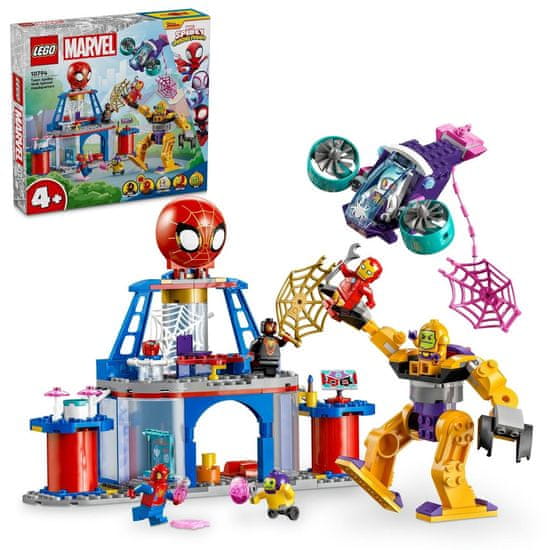 LEGO Marvel 10794 Pajkova baza ekipe Spidey