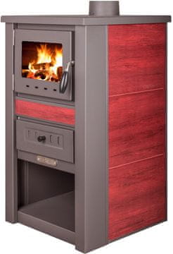 Pro-termo Nova Ceramic kamin, rdeč