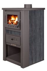 Nova Ceramic kamin, črn