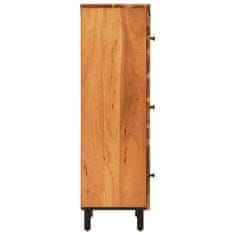 Vidaxl Visoka omara 40x33x110 cm trden akacijev les