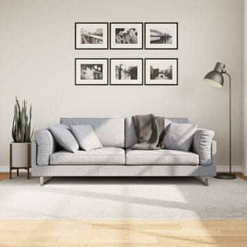 Vidaxl vidaXL Preproga IZA, nizek las, krem, 160x230 cm