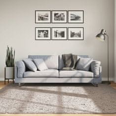 shumee Košata preproga moderna bež 200x200 cm