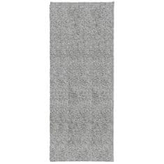 Vidaxl Košata preproga PAMPLONA moderna siva 80x200 cm