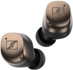 Sennheiser Momentum True Wireless 4 slušalke, ANC, brezžične, črne/bakrene