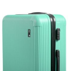 Aga Travel Komplet potovalnih kovčkov MR4652 Turkizna
