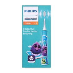 Philips Sonicare For Kids HX6322/04 Green sonična električna zobna ščetka s tehnologijo bluetooth 1 kos